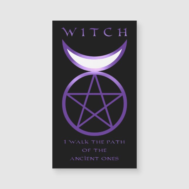 WITCH Small magnetical Card (Framsida)