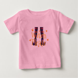 Witch, snälla, Funny Halloween Party Shirt T-shirt
