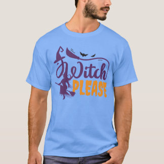 Witch, snälla Halloween-pojken T Shirt