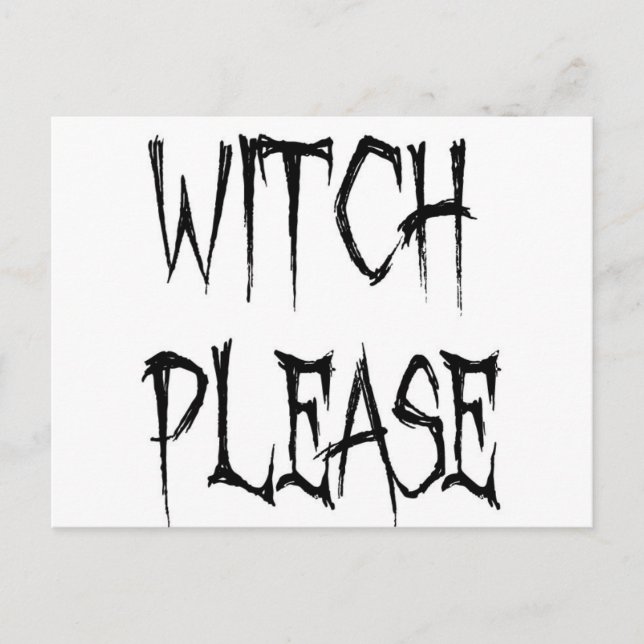 Witch, snälla vykort (Framsida)
