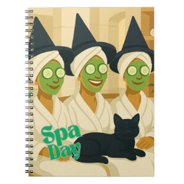 Witch Spa Day Funny Humor  Anteckningsbok