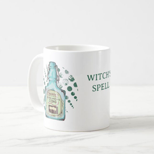 Witch Spell Macbeth Kaffemugg (Framsida vänster)