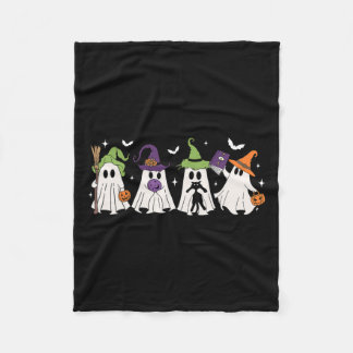 Witch Spöken Spooky Halloween Witchy Women Girl Fleecefilt
