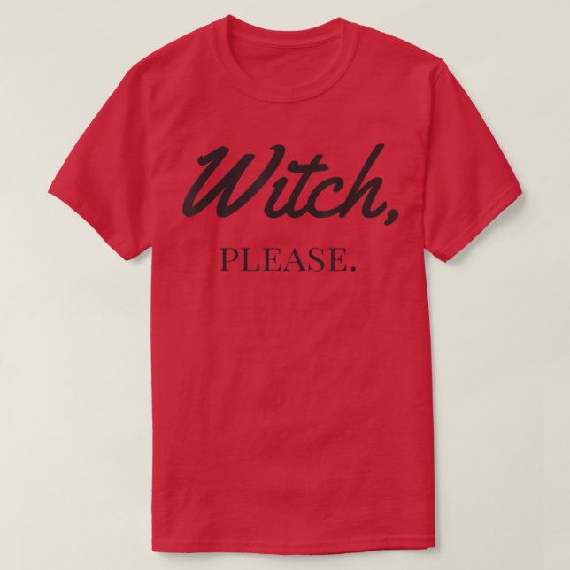 Witch, tack t shirt (Design framsida)