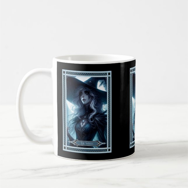 Witch Tarot Card Kaffemugg (Vänster)