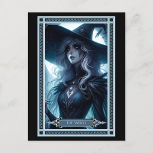 Witch Tarot Card Vykort