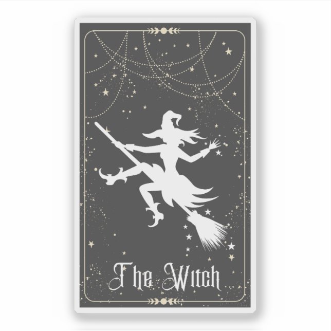 Witch Tarot Klistermärken (Framsida)