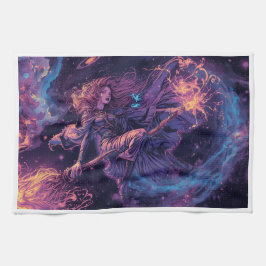 Witch tea towel kökshandduk