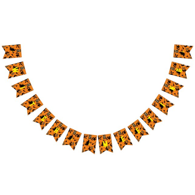 Witch-trollkarl måne-bloomstick vimplar (Alla)