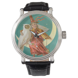 Witch Uggla Crescent Måne Armbandsur