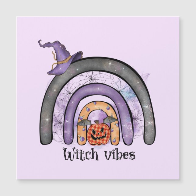 Witch Vibes Black Rainbow (Framsida)