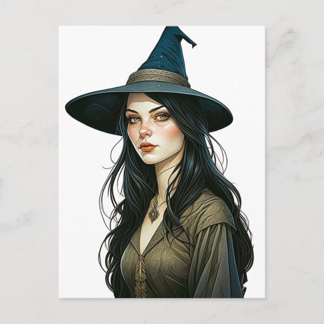 Witch Vykort (Framsida)