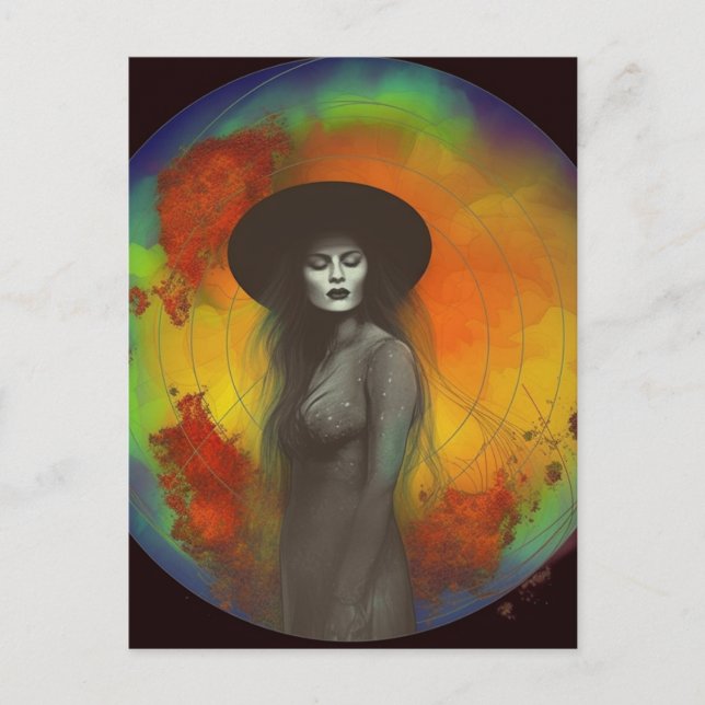 Witch Vykort (Framsida)