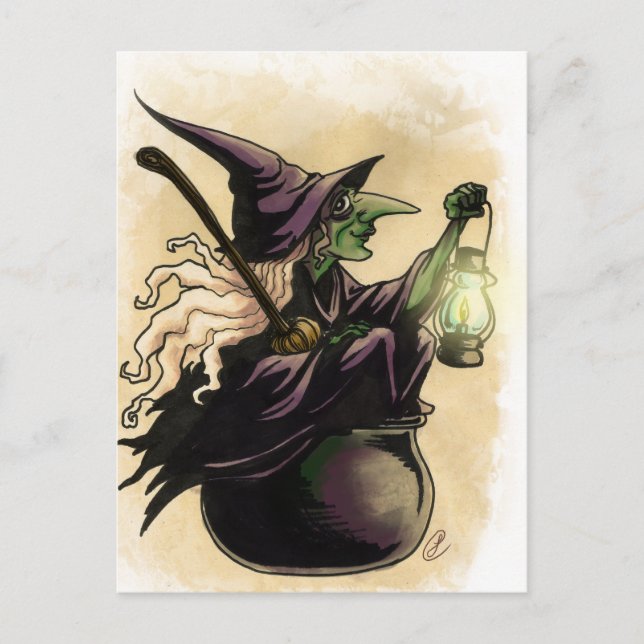Witch Vykort (Framsida)