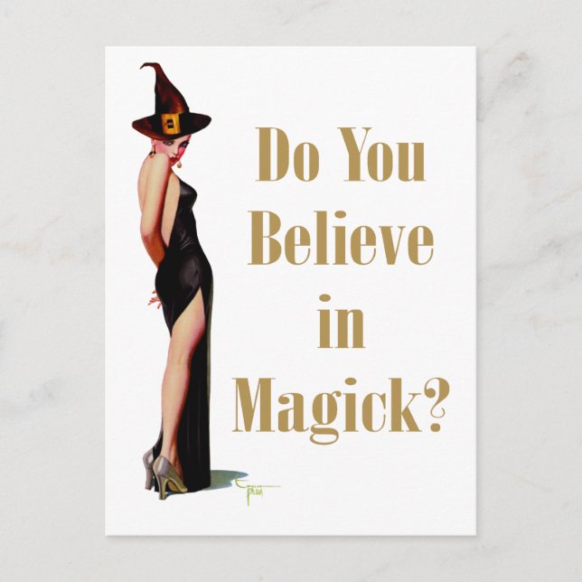 Witch Vykort (Framsida)