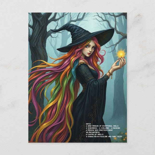 Witch Vykort (Framsida)