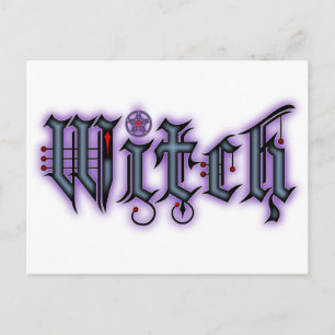 Witch Vykort