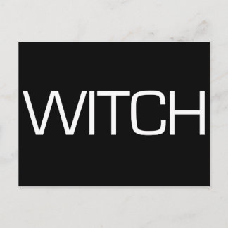 WITCH-vykort Vykort
