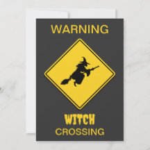 Witch Warning Halloween