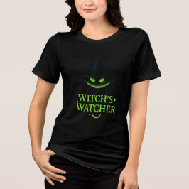 Witch Watcher - Mystical Cat Ögon T Shirt