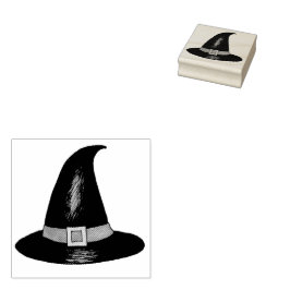 Witch Witches Hat Happy halloween Costume Party Stämpel