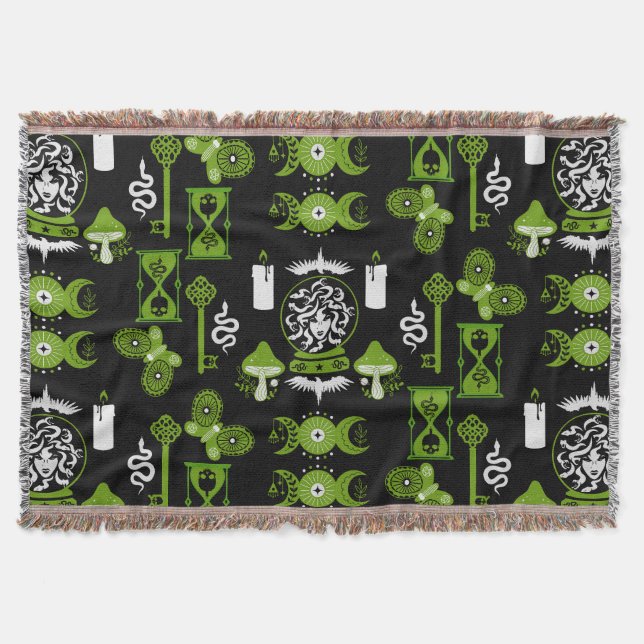 Witchcore Aesthetic Decor Filt (Framsidan)