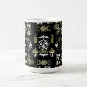 Witchcore Aesthetic Decor Magisk Mugg