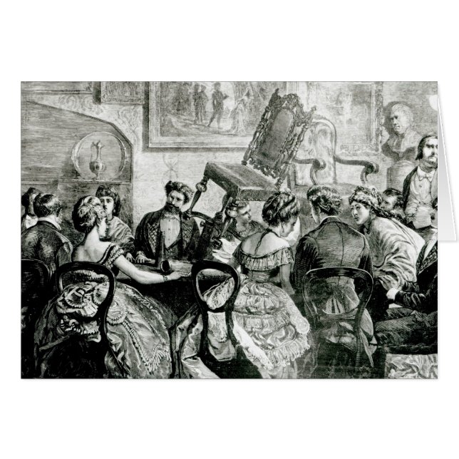 Witchcraft 1871 hälsningskort (Framsidan Horizontal)