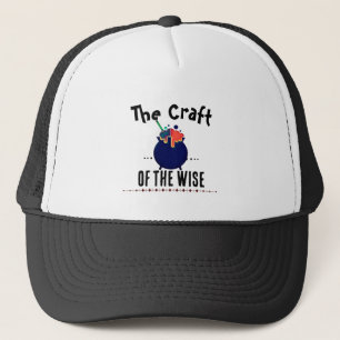 Witchcraft Cauldron Wise Quote Black Keps