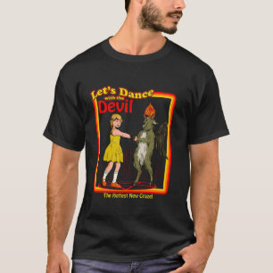 Witchcraft Låt oss dansa med Djävulen Baphomet Sat T Shirt