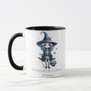 Witchcraft och Caffeine Dreams Witch Halloween Mug Mugg