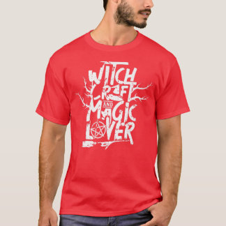 Witchcraft och Magic Älskare Witcher Witches B. T Shirt