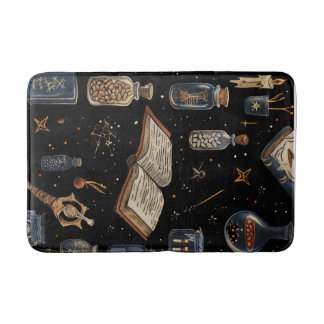 Witchcraft Potion Pattern – Halloween Magic Badrumsmatta