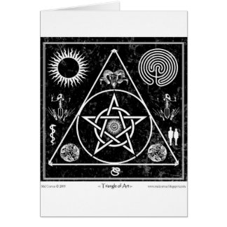 Witchcraft: Triangeln av konst Hälsningskort