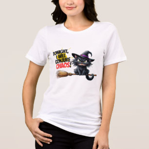 Witchers Chaos: Svarta katter i Action T Shirt