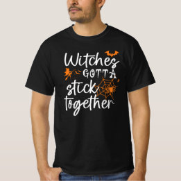 Witchers måste sätta ihop en rolig halloweenpresen t shirt