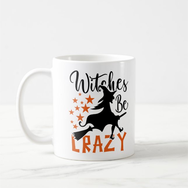 Witches Be Crazy Kaffemugg (Vänster)