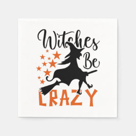 Witches Be Crazy Pappersservett