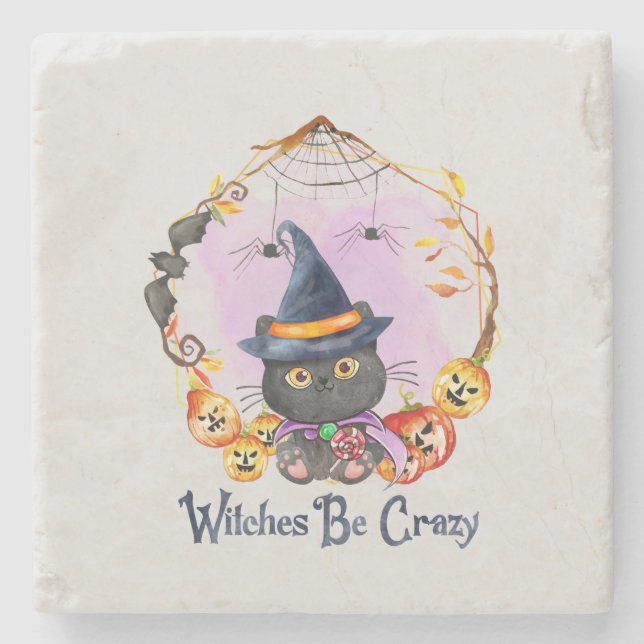 Witches Be Crazy Stenunderlägg (Framsidan)