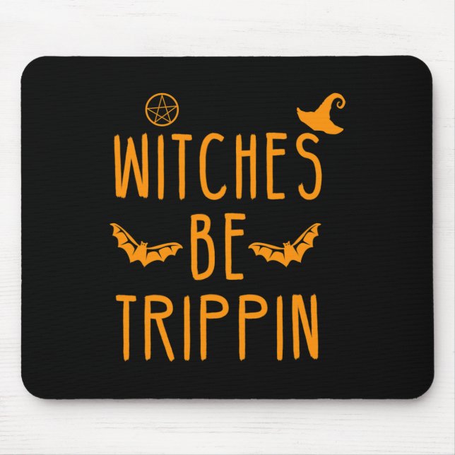 Witches Be Trippin Superskoj Halloween Musmatta (Framsidan)