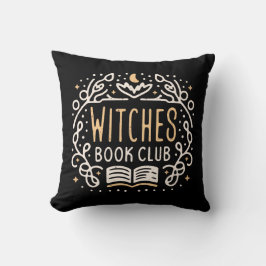 Witches bok klubb kudde