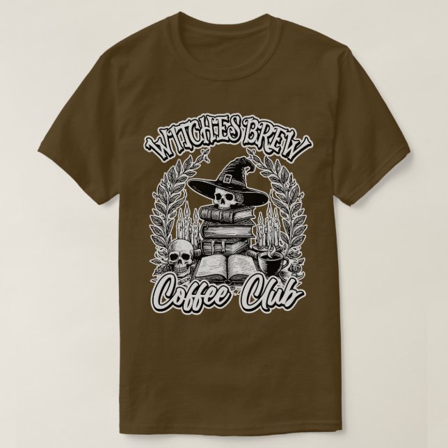 Witches Brew Coffee Co T Shirt (Design framsida)