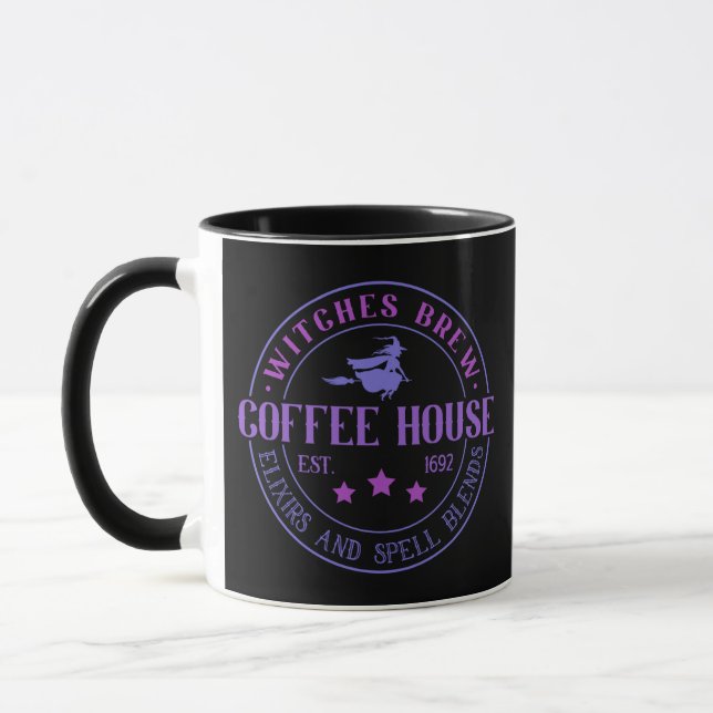 Witches Brew Coffee House Halloween Mugg (Vänster)