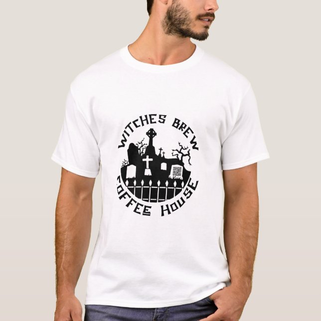 Witches Brew Coffee House T Shirt (Framsida)