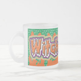 Witches Brew Coola Lettering Halloween Mugg