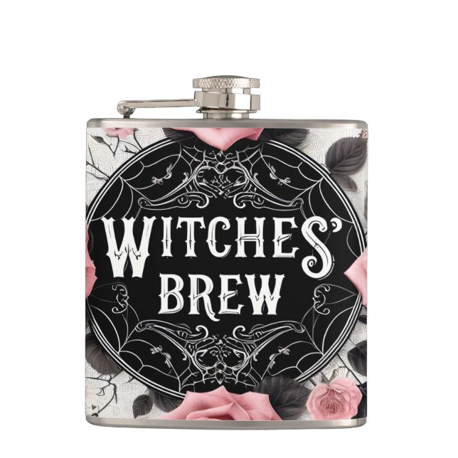 Witches’ Brew Gothic Blommigt Design Fickplunta (Framsidan)