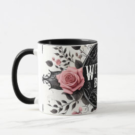 Witches’ Brew Gothic Blommigt Design Mugg