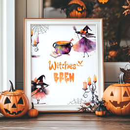 Witches Brew Halloween fest Poster