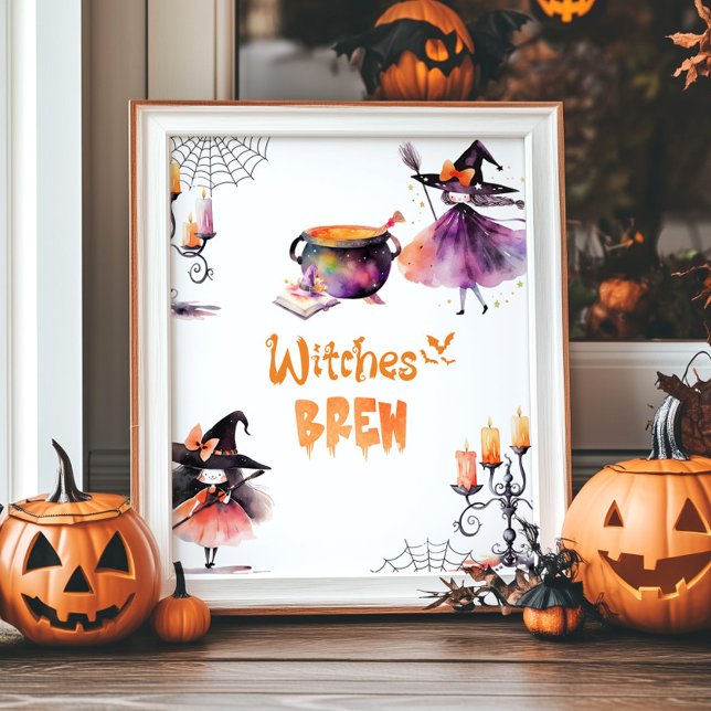 Witches Brew Halloween fest Poster (Skapare uppladdad)