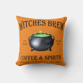 Witches Brew Halloween Kudde